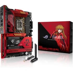 مادربرد ایسوس مدل Asus Rog Strix Maximus Z790 Hero EVA-02 Edition پشت ویترینی — تصویر ۹