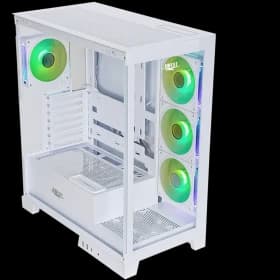 کیس کامپیوتر اوست GT AQ16 MW ARGB Mid Tower سفید — تصویر ۶