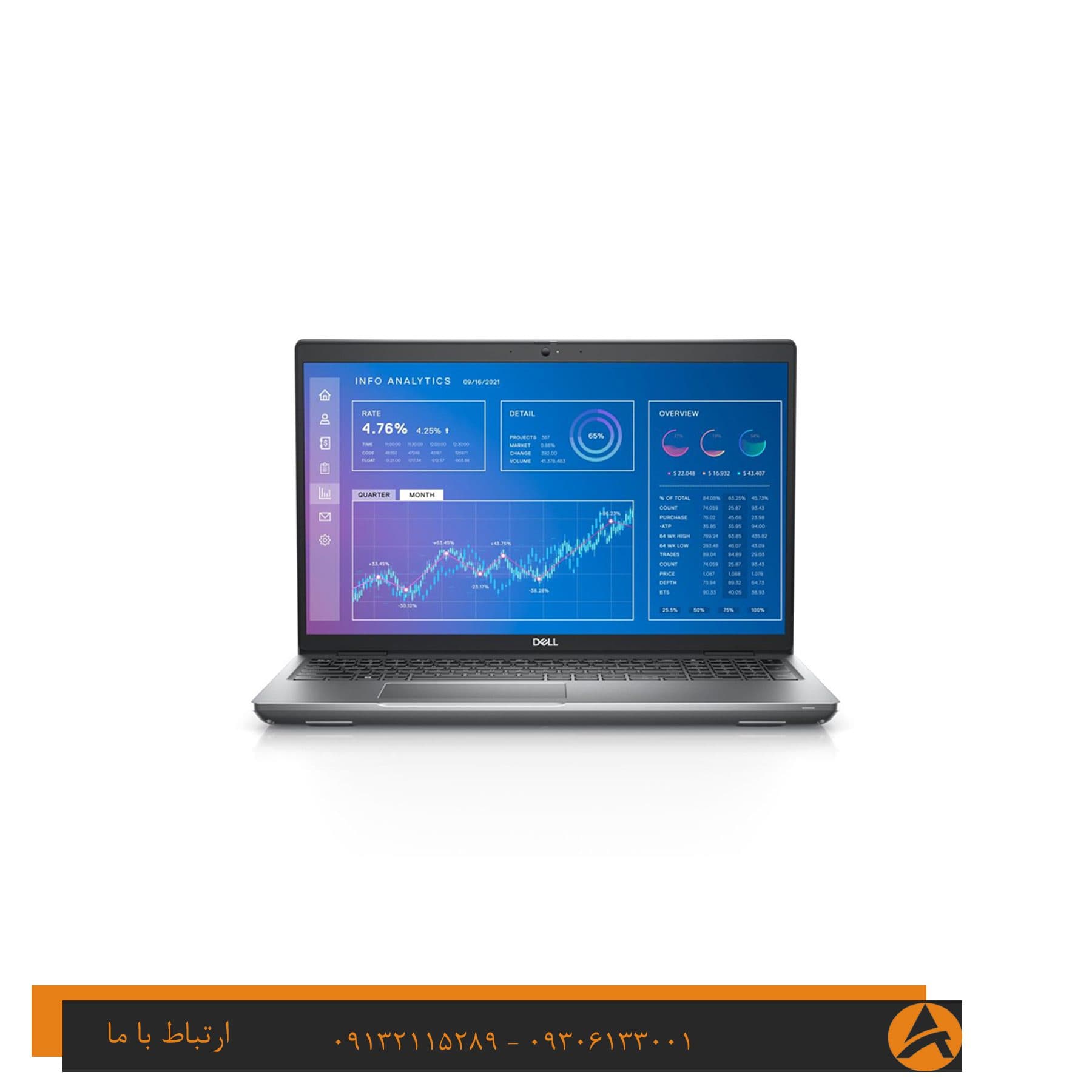 لپ تاپ اپن باکس دل مدل DELL PRECISION 3571-i7 16G 512G SSD 4GB — تصویر ۲