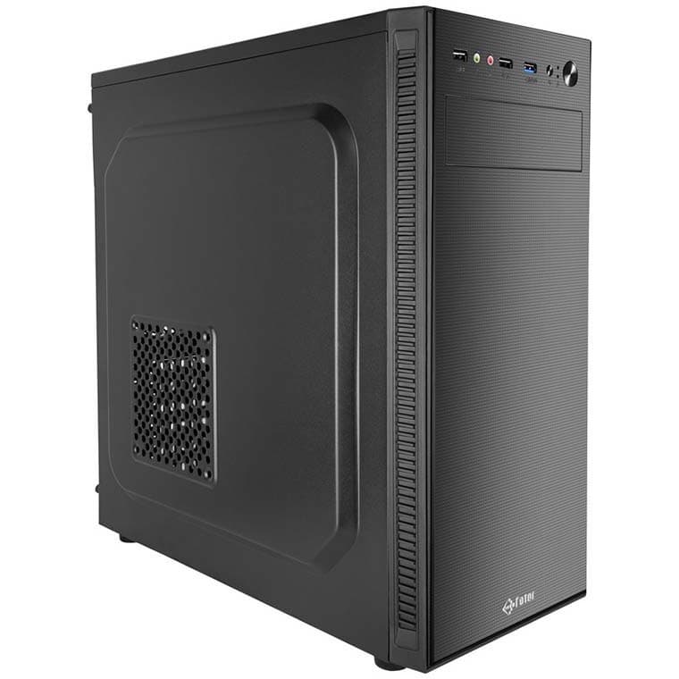 کیس کامپیوتر فاطر F-3301 Mid Tower مشکی