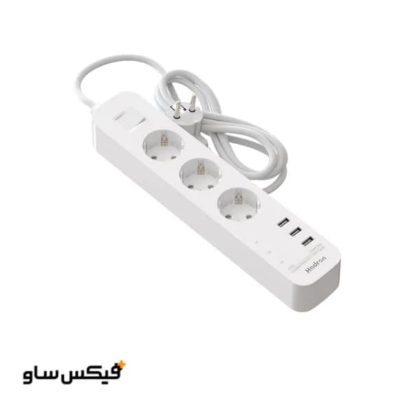 چندراهی برق و شارژر 18 وات هادرون مدل P323 — تصویر ۲