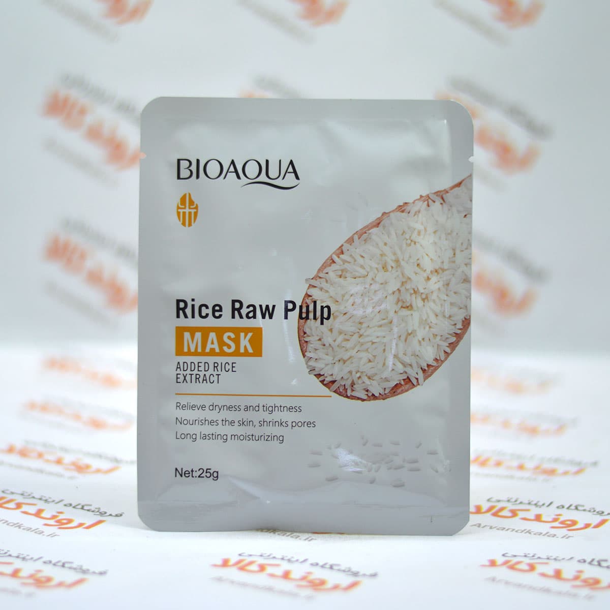 ماسک صورت ورقه ای بیوآکوا BioAqua مدل Rice