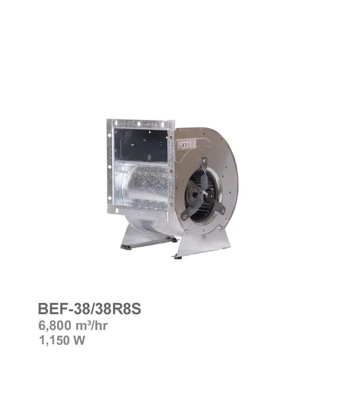 فن سانتریفیوژ دوطرفه فوروارد دمنده مدل BEF-38/38R8S — تصویر ۲