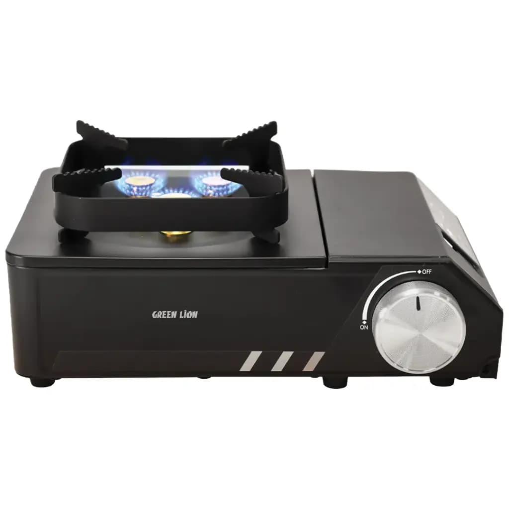 اجاق گاز مسافرتی ۳ شعله گرین لاین مدل Green Lion Flamo 3 Burner Stove – Black — تصویر ۷