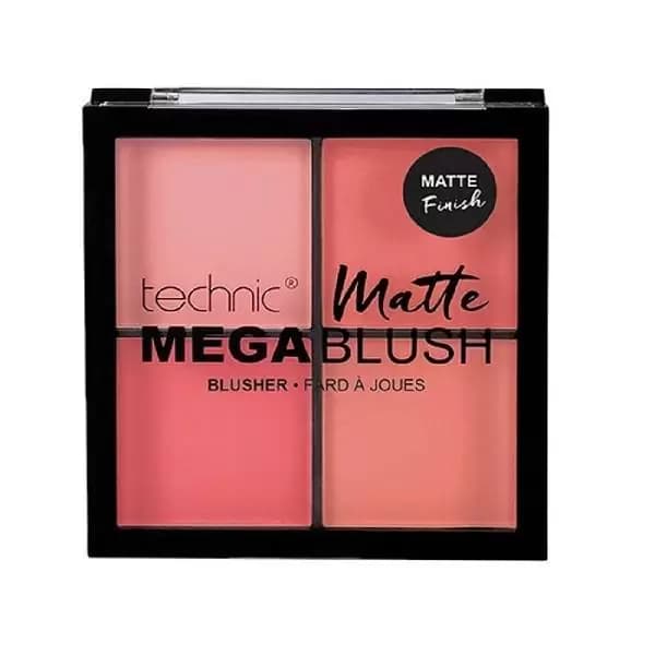 پالت رژگونه 4 رنگ مات Mega تکنیک — تصویر ۴