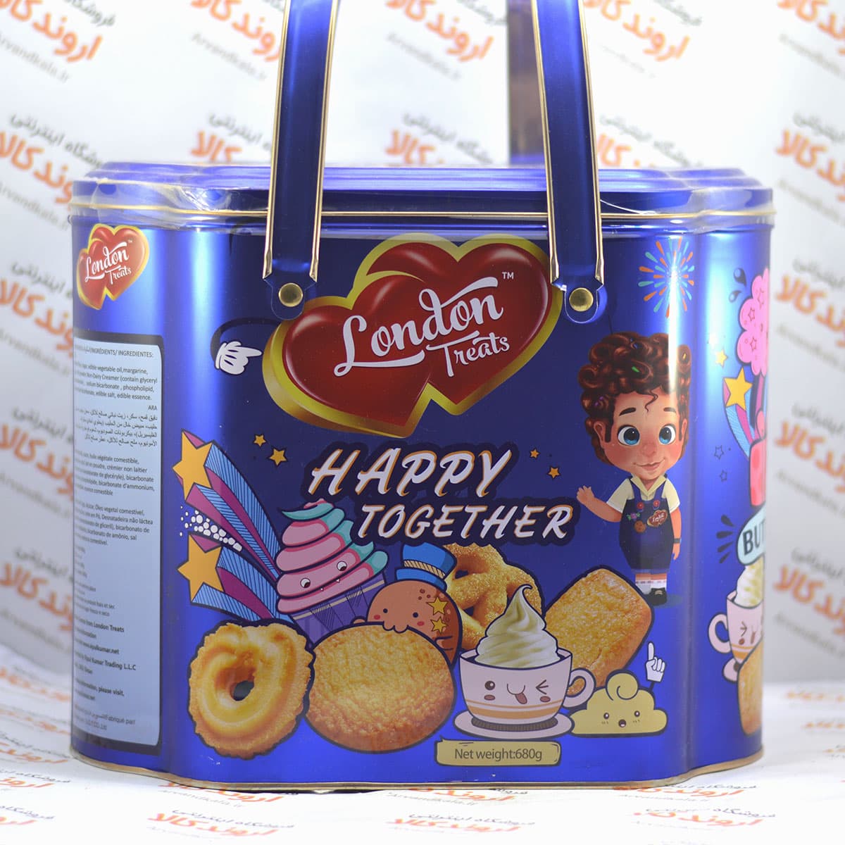 کوکی لندن ترتس London Treats مدل Happy — تصویر ۳