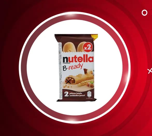 بیسکوییت نوتلا Nutella مدل B-ready(*2) — تصویر ۵