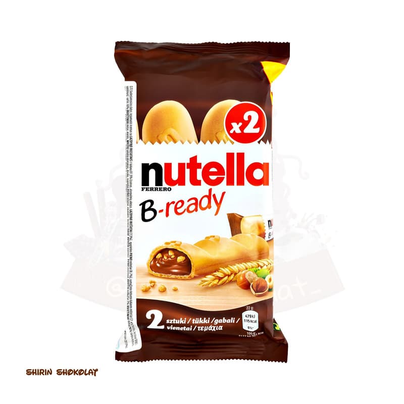 بیسکوییت نوتلا Nutella مدل B-ready(*2) — تصویر ۳