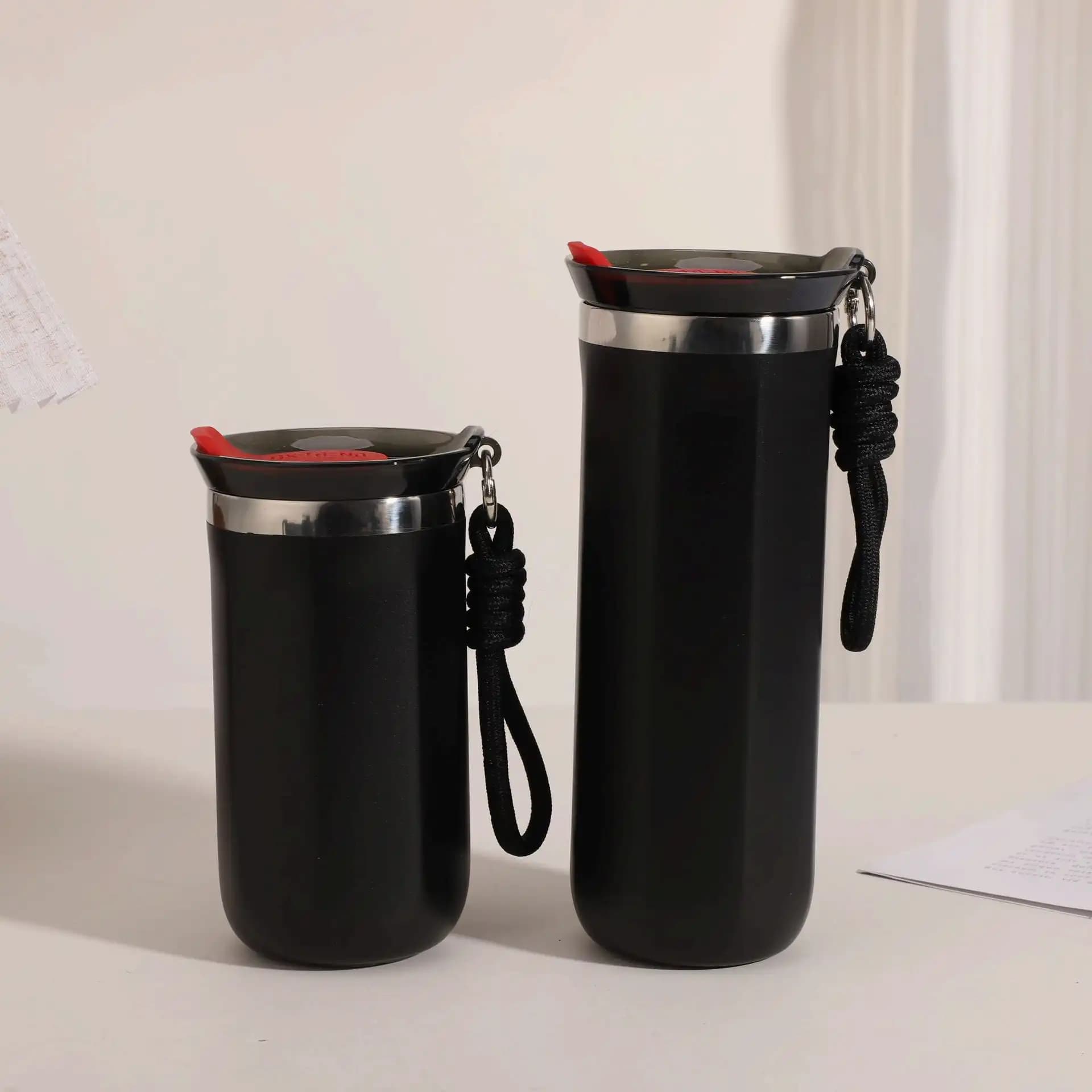 ماگ مسافرتی قهوه با عایق خلاء و بند آویز | کافی (COFFEE) — تصویر ۵