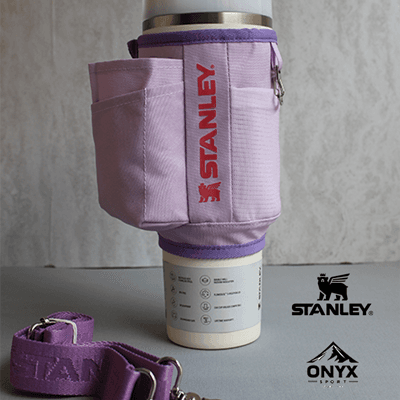کاور استنلی تامبلر ماگ STANLEY 40 oz 1.18L رنگ یاسی — تصویر ۱۱