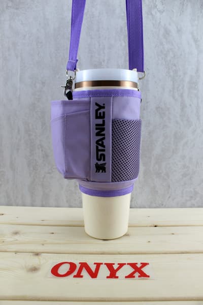 کاور استنلی تامبلر ماگ STANLEY 40 oz 1.18L ( onyx اونیکس) (رنگ یاسی)