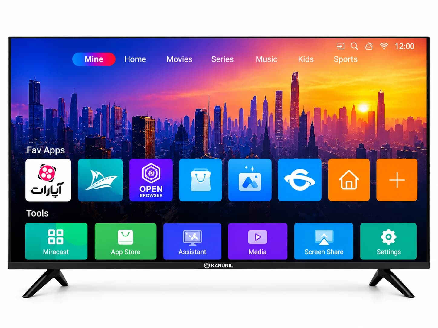 تلویزیون 32 اینچ کارونیل مدل LED32HD380
