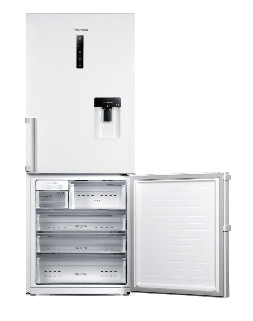 یخچال فریزر کمبی پاکشوما مدل BMF-RC496IW — تصویر ۲