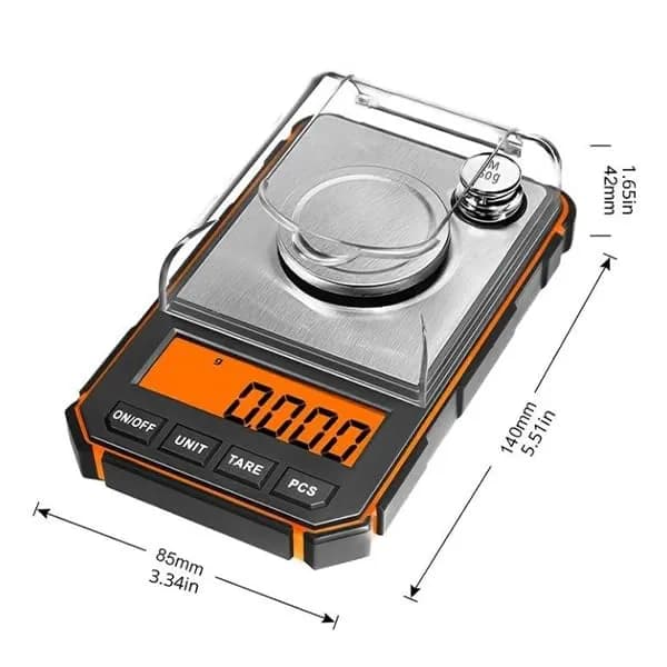 ترازوی دیجیتال دقیق برند FUZION مدل PRO-50 — تصویر ۴