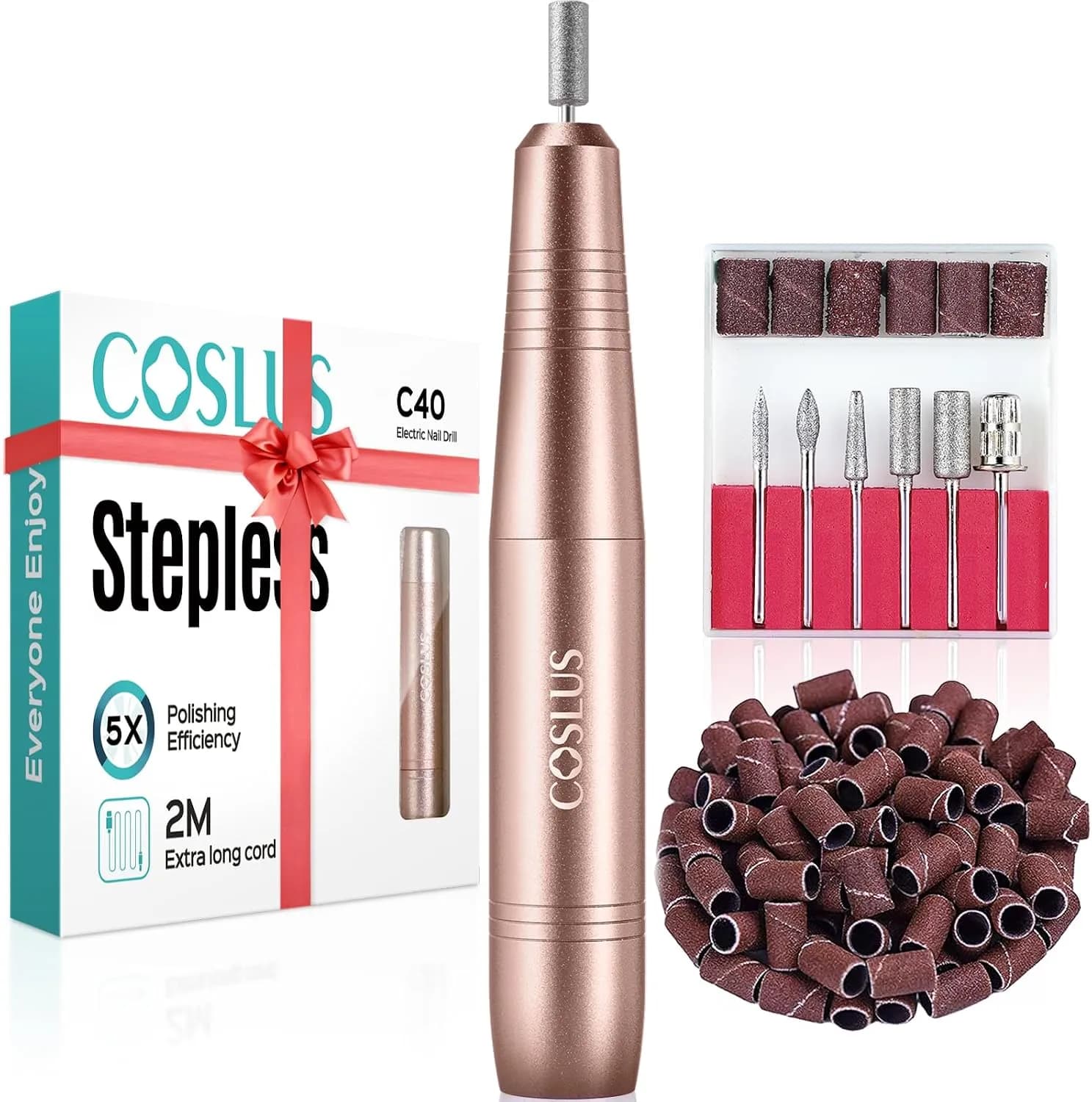 سوهان برقی ناخن برند COSLUS مدل C40