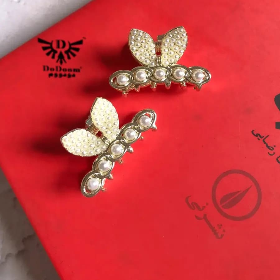 گیره مو کوچک نگینی G214 — تصویر ۴