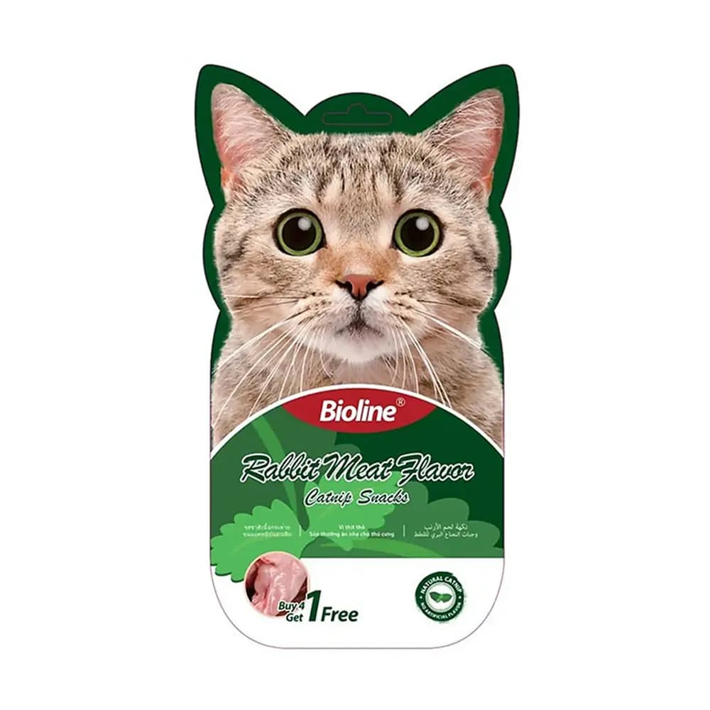 بستنی کت نیپ گربه با طعم خرگوش بایولاین – Bioline Rabbit & Catnip