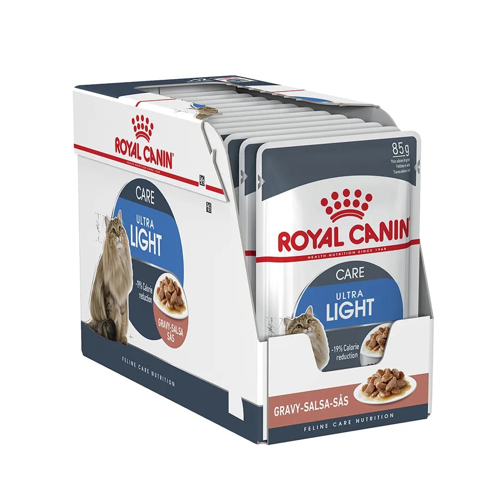 پوچ گربه لایت ویت گروی رویال کنین Light Weight Gravy