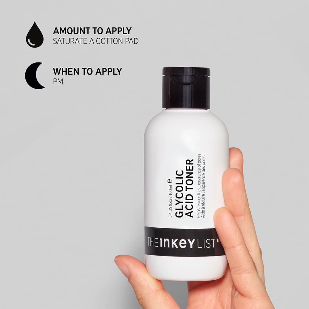 تونر لایه بردار و روشن کننده گلایکولیک اسید اینکی لیست The INKEY List Glycolic Acid Toner 100ml — تصویر ۸