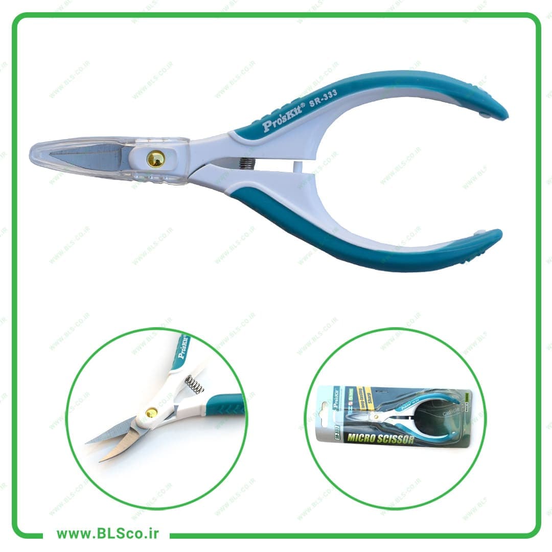 قیچی حرفه ای برش فلز پروسکیت مدل SR-333