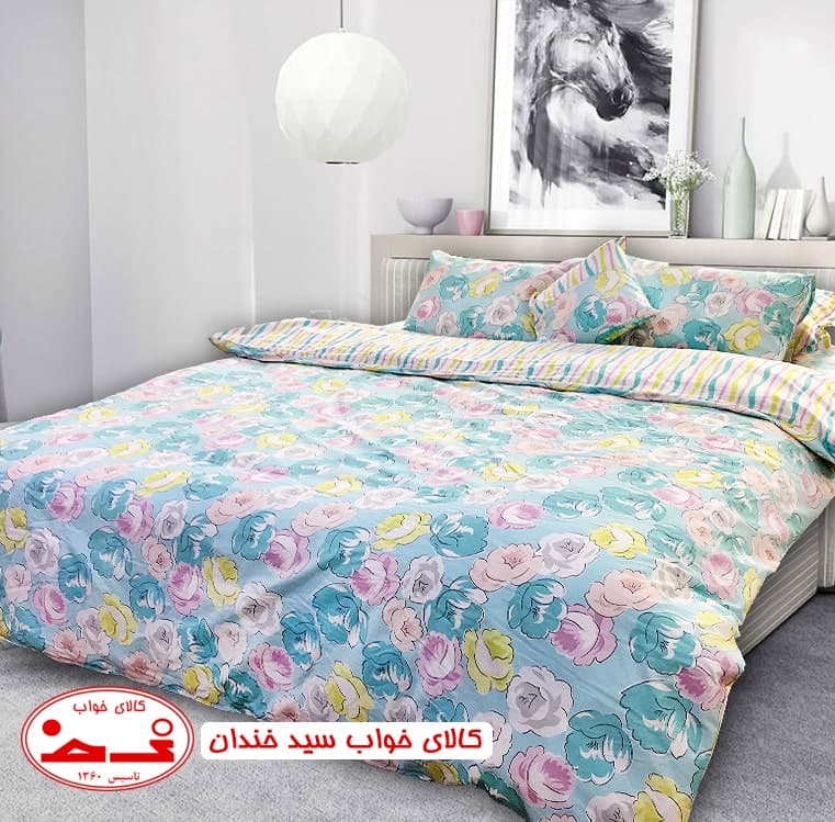 سرویس ملحفه دو نفره گل گلی — تصویر ۲