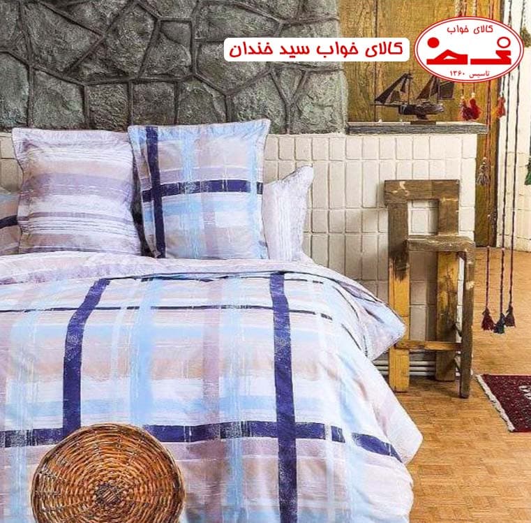 سرویس کاور لحاف دو نفره 4 تکه بلولاین — تصویر ۲