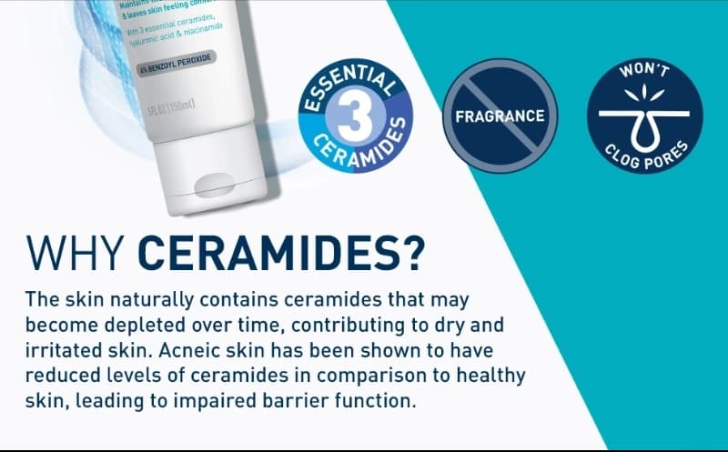 فوم شستشوی صورت ضد جوش و آکنه سراوی CeraVe Acne Foaming Cream Cleanser 150ml — تصویر ۱۱