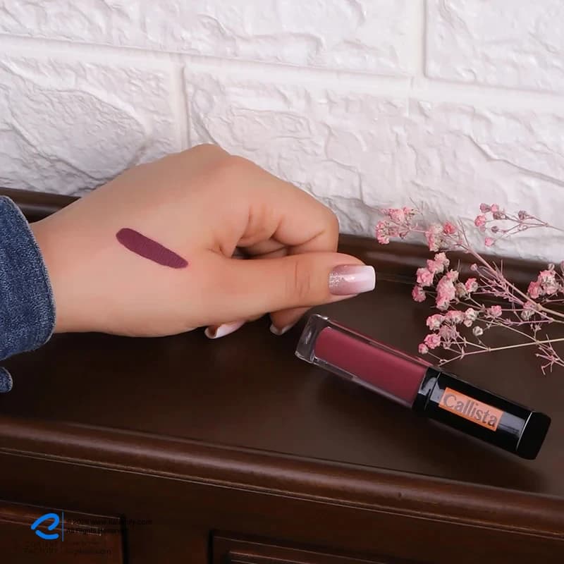 رژ لب مایع کالیستا مدل Stain Matt شماره L84 — تصویر ۱۱