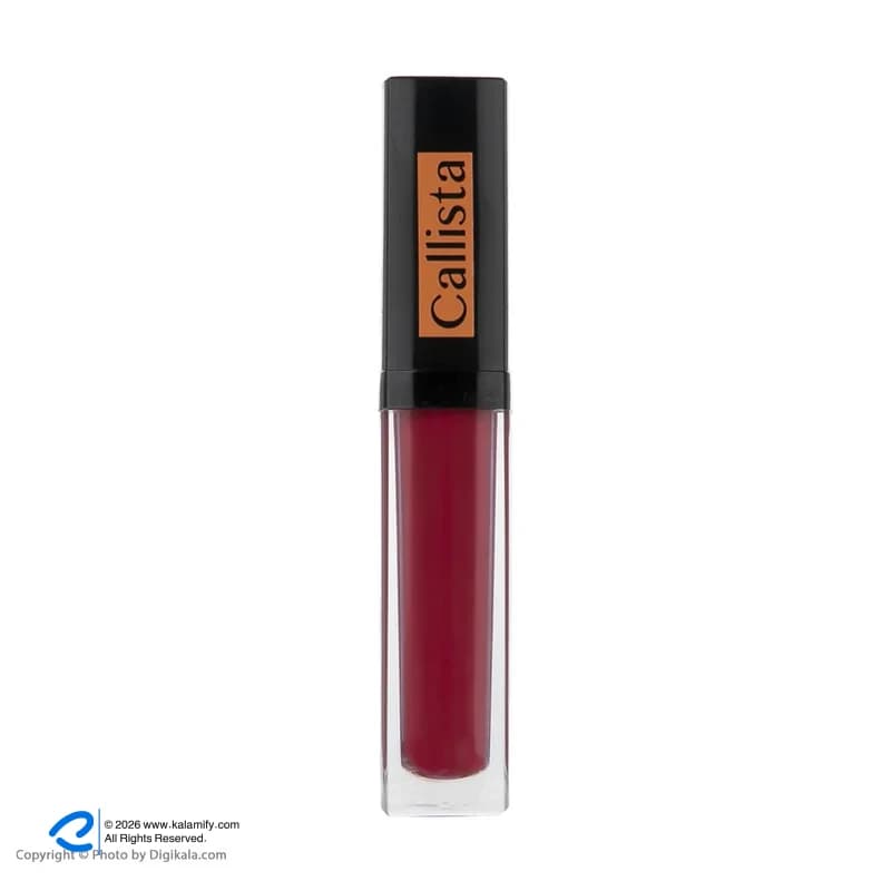 رژ لب مایع کالیستا مدل Stain Matt شماره L90 — تصویر ۵