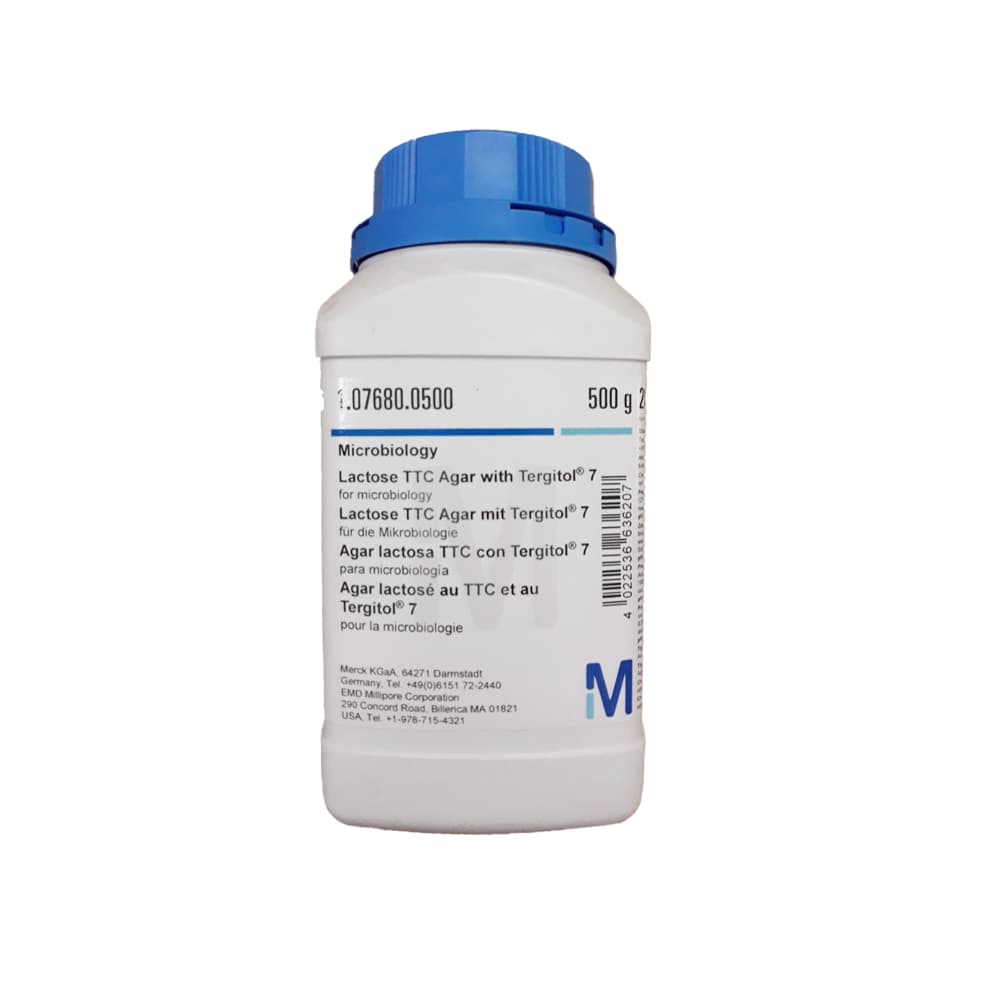 محیط کشت لاکتوز تی تی سی آگار (TTC Agar) مرک آلمان کد 107680