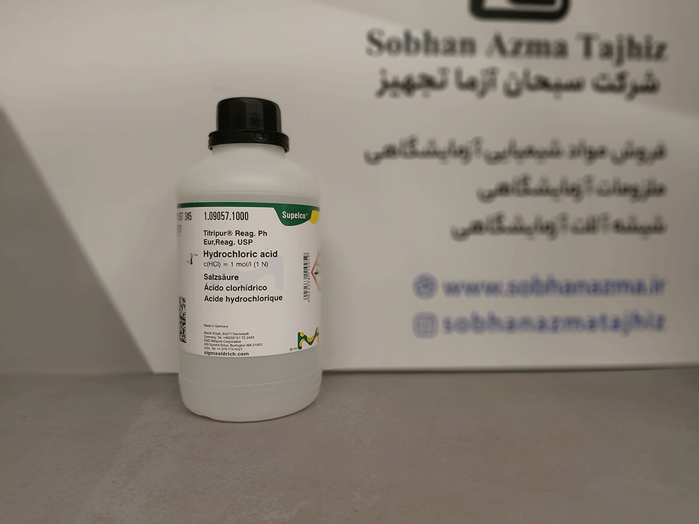 محلول هیدروکلریک اسید 1 نرمال برند مرک آلمان کد 109057 — تصویر ۷