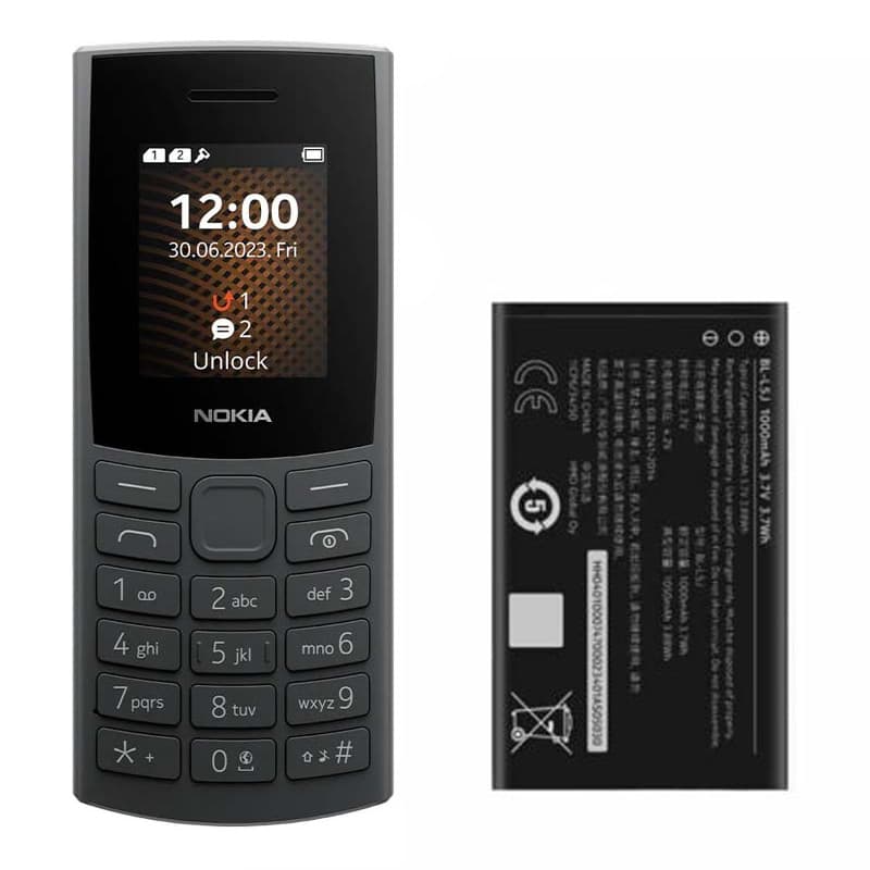 باتری اصلی گوشی نوکیا Nokia 106 2022 BL-L5J — تصویر ۴