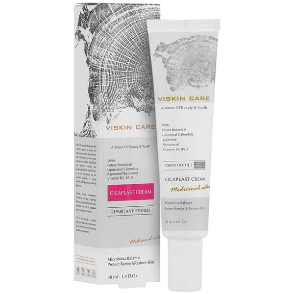 کرم ترمیم کننده پوست ویسکین کر 40ml — تصویر ۲