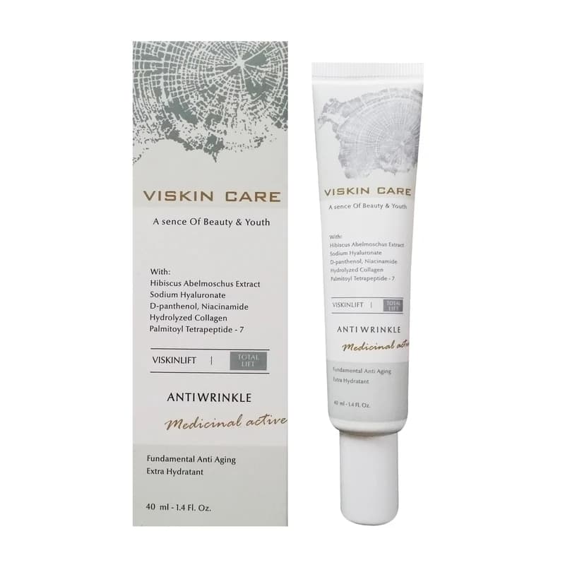 ویسکین کر – کرم مناسب چروک پوست (ضد چروک) 40ml — تصویر ۲