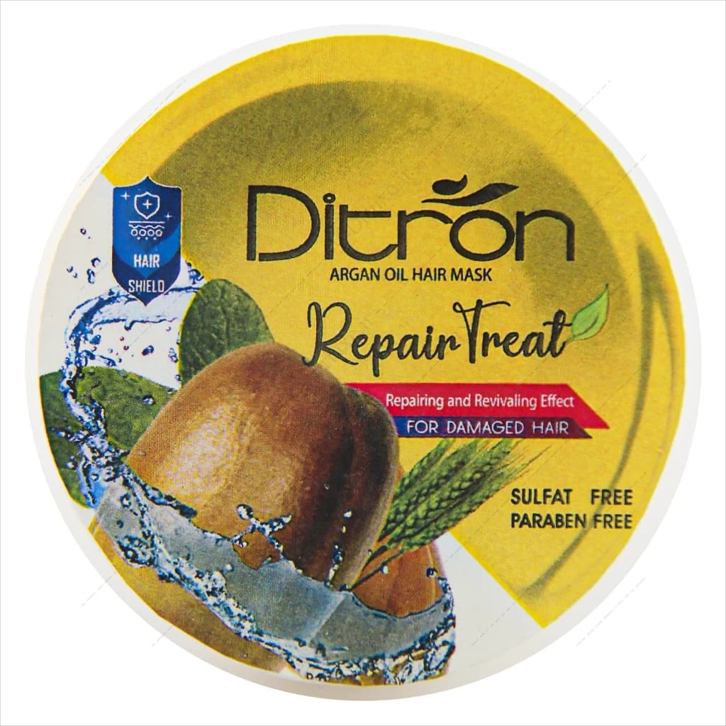 ماسک مو ویتامینه،کراتینه حاوی روغن آرگان دیترون (با آبکشی) 400ml