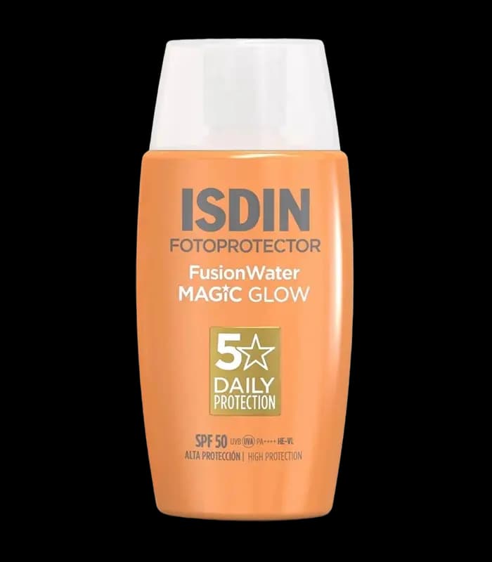 کرم ضدآفتاب ایزدین فیوژن واتر مجیک گلو SPF 50 حجم 50 میل — تصویر ۲