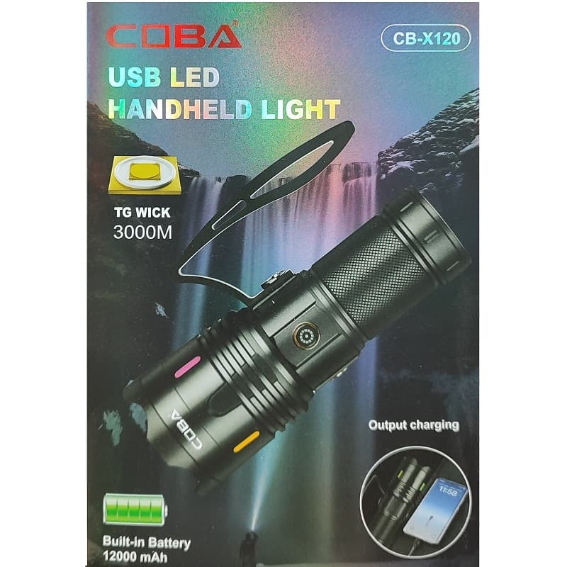 چراغ قوه دستی زومدار مدل CB-X120 — تصویر ۱۰