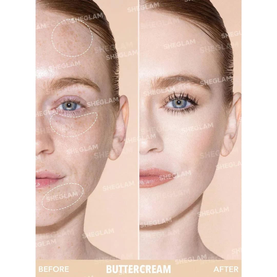 کانسیلر اسفنجی شیگلم Complexion رنگ Butter Cream — تصویر ۲