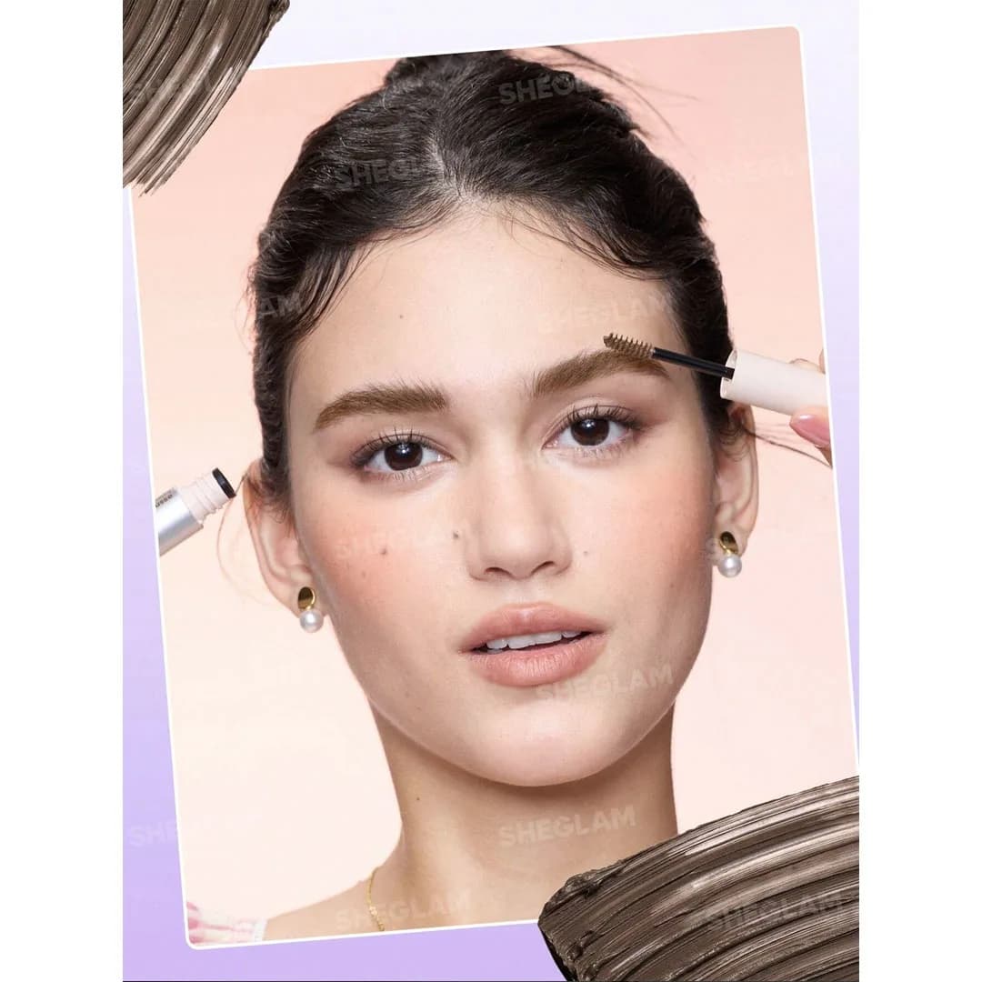 موس رنگی و حجم‌دهنده ابرو شیگلم مدل Airy Tinted Volumizing رنگ Chocolate — تصویر ۱۲