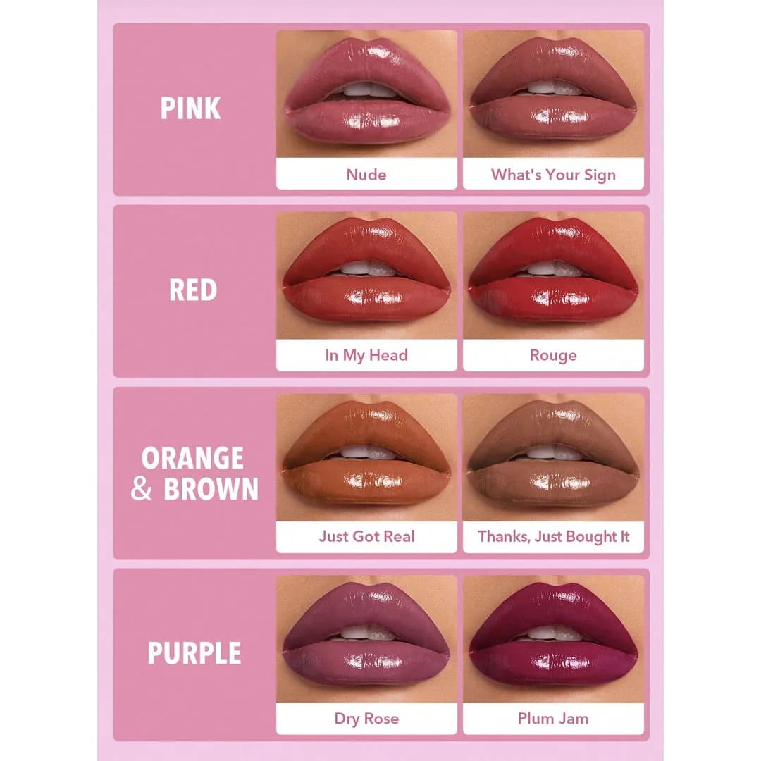رژلب کرمی شیگلم SHEGLAM مدل Creme Allure رنگ Plum Jam — تصویر ۴