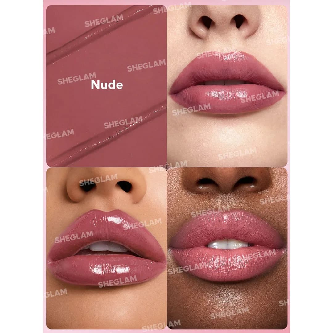 رژلب کرمی شیگلم SHEGLAM مدل Creme Allure رنگ Nude — تصویر ۹