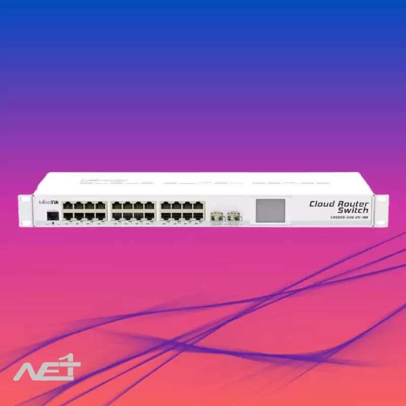 روتر سوئیچ میکروتیک مدل Mikrotik CRS226-24G-2S+RM — تصویر ۵