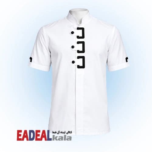 لباس کار خضرا مدل مانی سفید کد 43811 — تصویر ۶