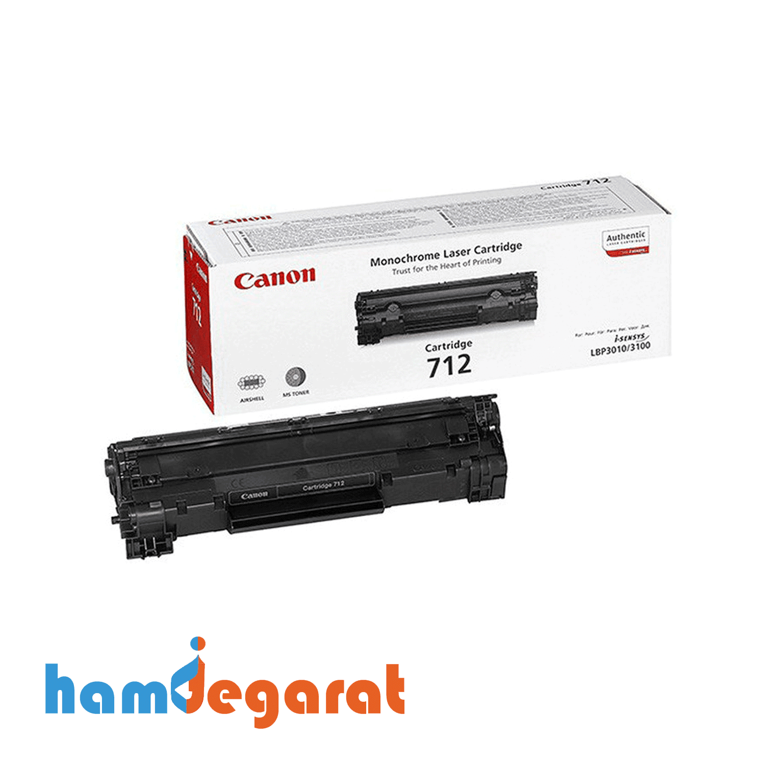 تونر کارتریج CANON 712 — تصویر ۲