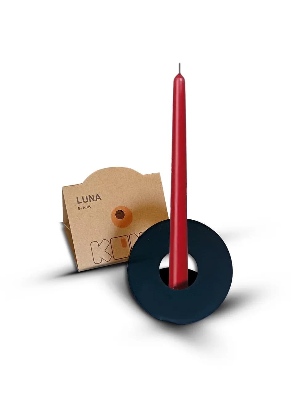 شمعدان مینیمال فلزی مدل LUNA
