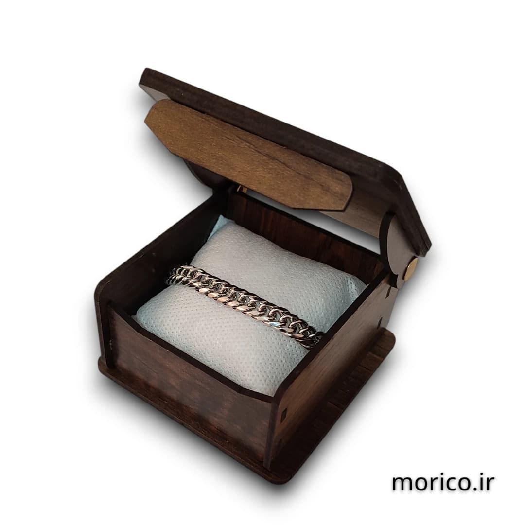 دستبند استیل کارتیه — تصویر ۵