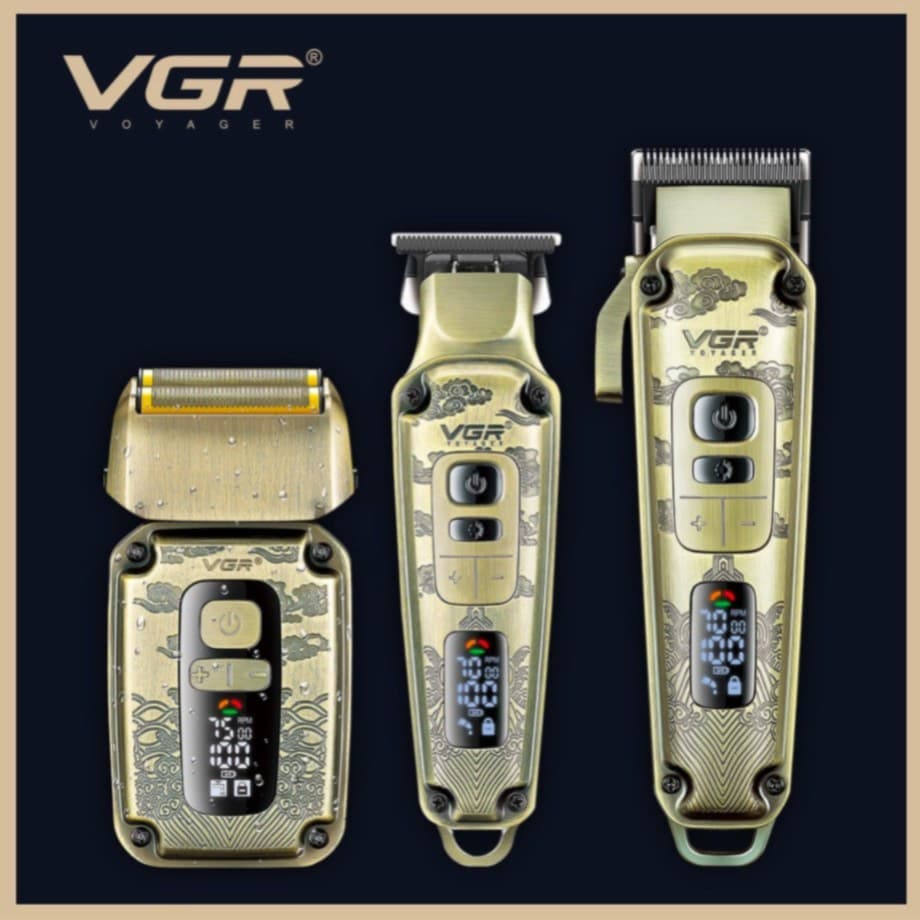 ست ماشین اصلاح وی جی آر مدل V642 — تصویر ۱۰