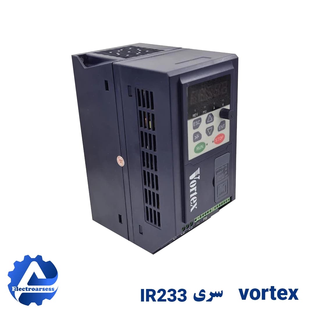اینورتر 1.5 کیلووات سه فاز ورتکس سری IR233 — تصویر ۳