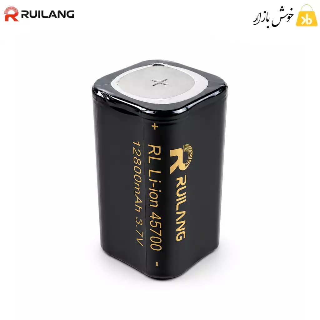 باتری لیتیوم یون رویلانگ مدل 45700 ظرفیت اسمی 12800 میلی‌آمپر 3.7 ولت — تصویر ۴