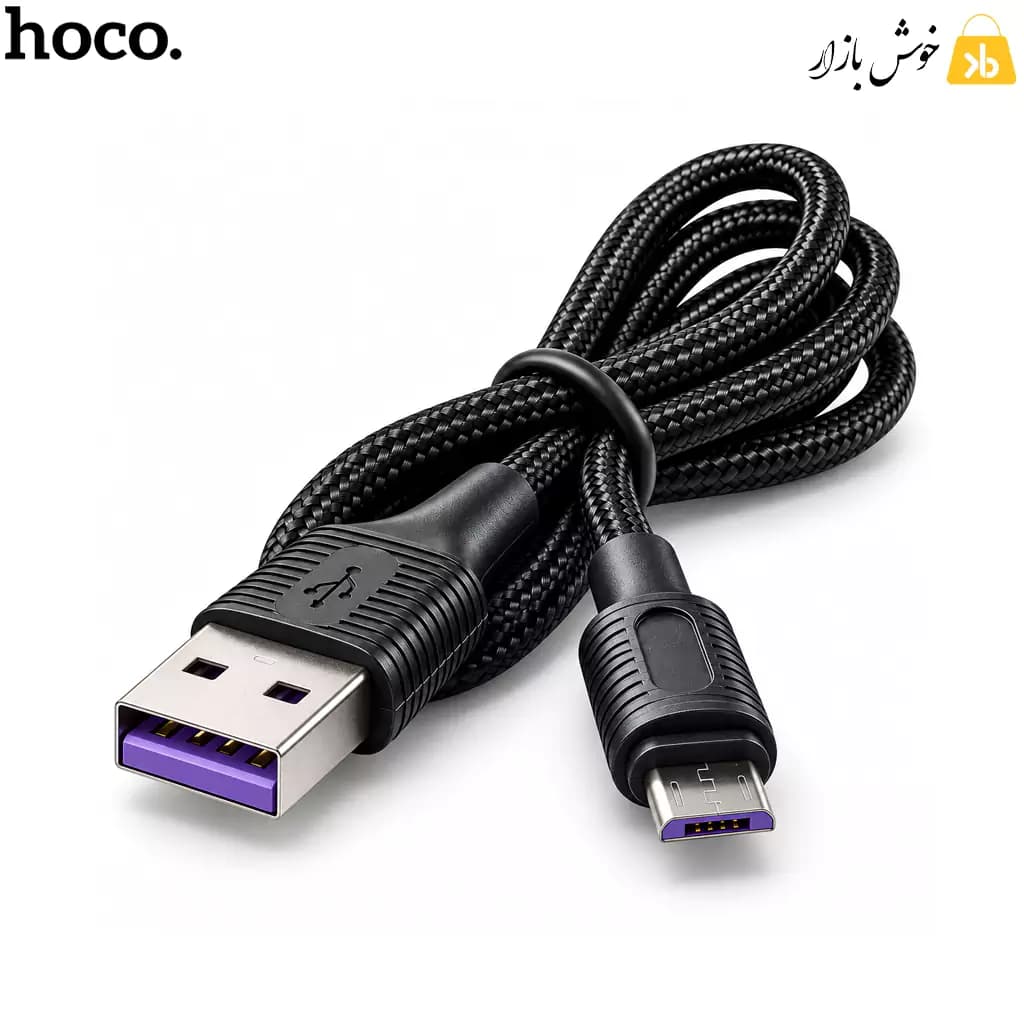 کابل شارژ و دیتا میکرو USB هوکو (HOCO) مدل X70 — تصویر ۷